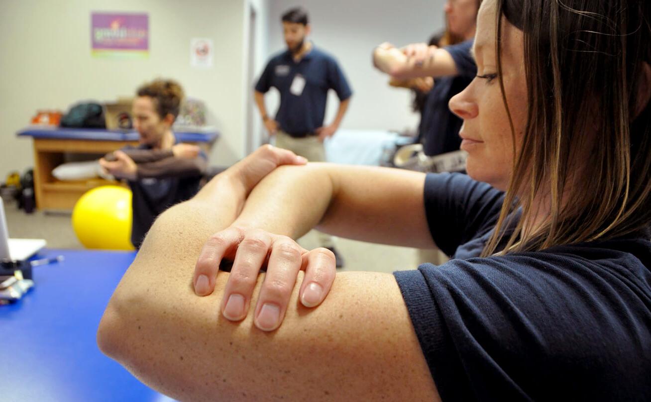 Occupational therapy classroom with students